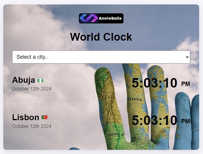 World-clock project 